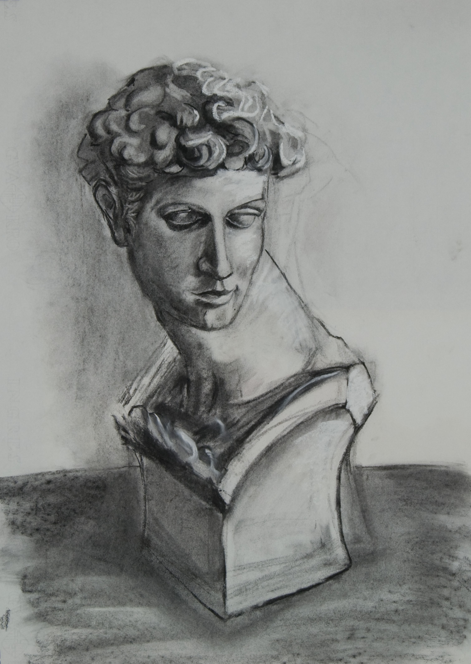 Cabeza David Miguel Angel