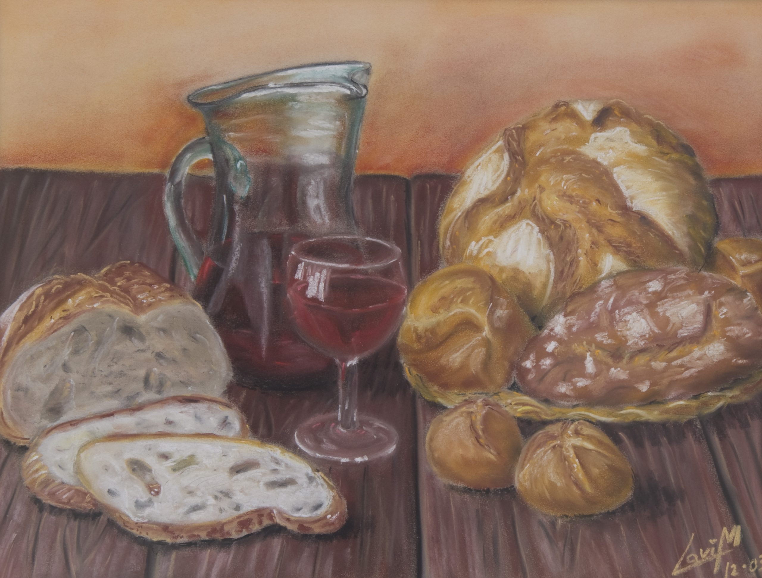 Pan y vino
